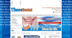 Desktop Screenshot of macrodental.net